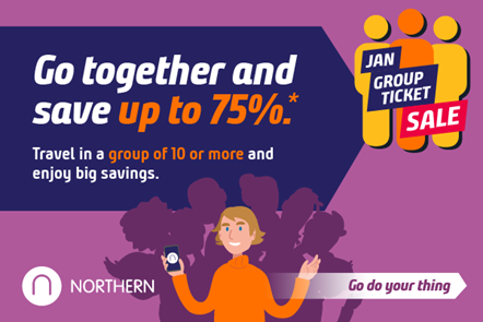 Group ticket sale offer