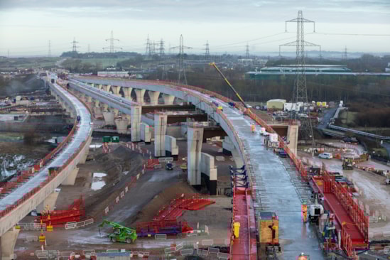 Water Orton and River Tame viaduct Progress Feb2026