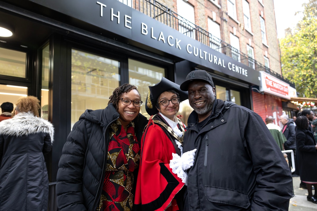 The formal opening of Islington's Black Cultural Centre