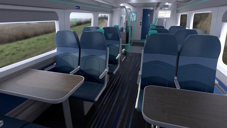 Javelin high speed trains get multi-million pound upgrade for Southeastern passengers: View of saloon-4