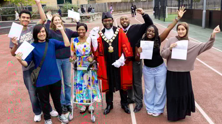 Islington students celebrate successes amid strong GCSE results across the borough