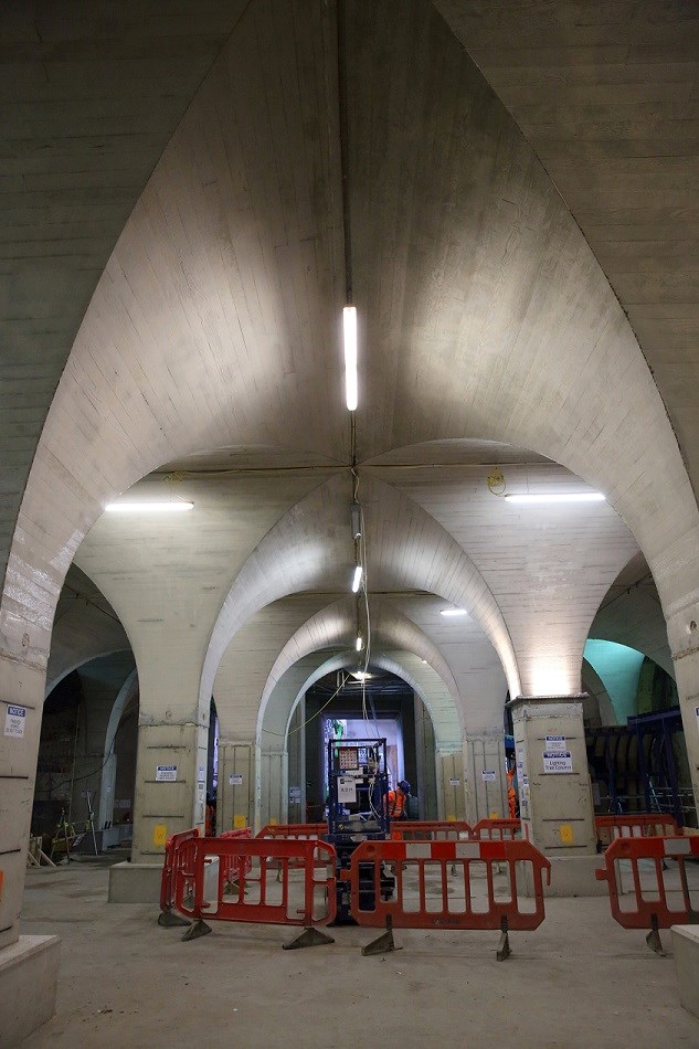 LondonBridgeWesternArcade: Behind the hoardings at London Bridge station's western arcade