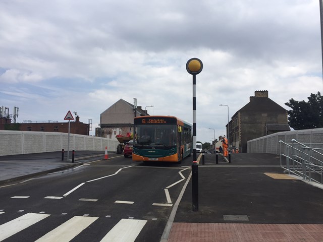 Splott road bridge reopens following reconstruction: Splott Road Reopened