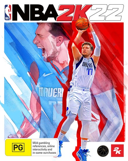 NBA 2K22 LUKA DONCIC COVER - STD ED 2D