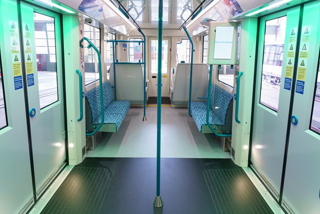 TfL Image - New DLR train leading carriage