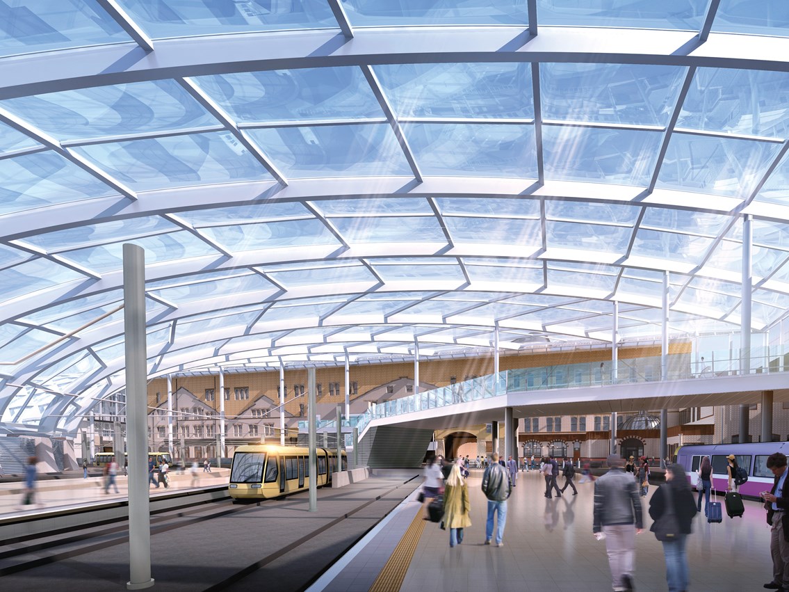 Manchester Victoria station's Metrolink stop to be completed in early 2015: Manchester Victoria