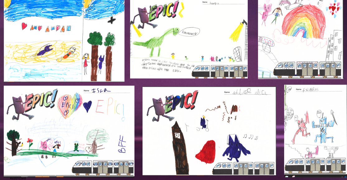 Kids - Children's drawings April 