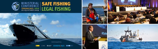 IMO safe fishing banner large