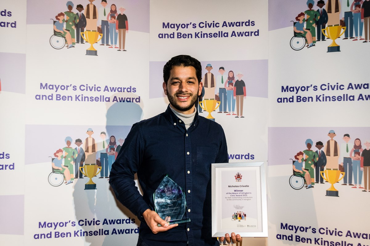 Mayor's Civic Awards - Nicholas Crivello