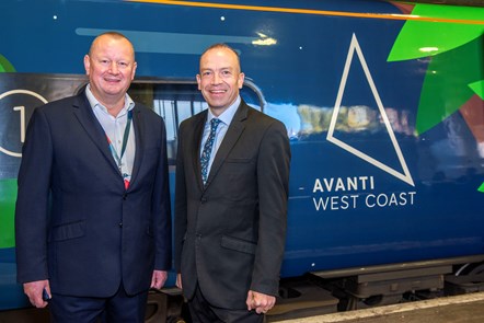Rail Minister Chris Heaton-Harris with Phil Whittingham (2)