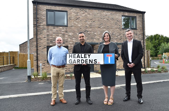 Brand new housing development welcomes first new tenants with two more expected to complete soon: Healey Croft development