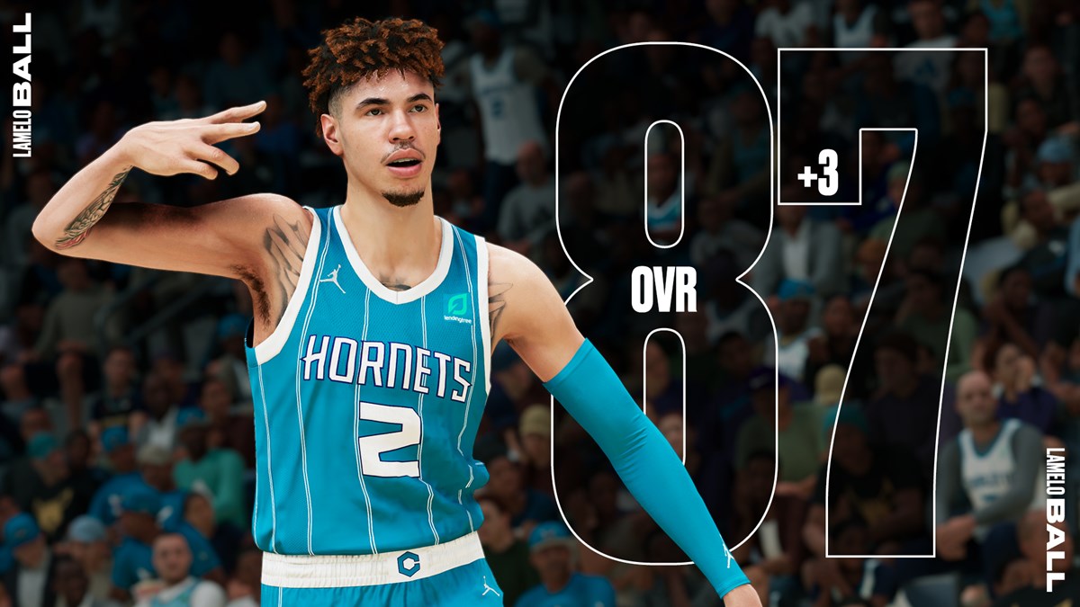 NBA 2K22 Player Ratings LaMelo Ball