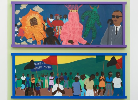 TfL announces rich programme of new artworks as it celebrates 25 years of Art on the Underground: Rudy Loewe, #1–2 in the Trinidad series, 2023. Photography Jonathan Bassett