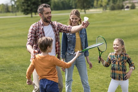 Family playing together youmove