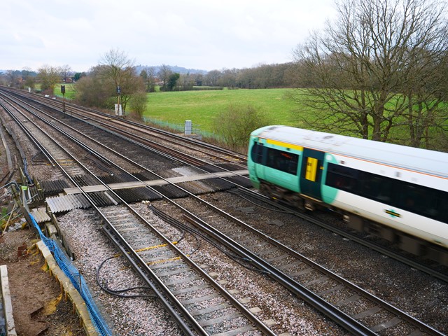 Dean farm level crossing