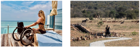 Pictured l-r: Amilla Maldives; Ximuwu Lodge, South Africa