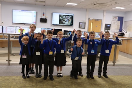 Royal Cross Primary School for Deaf Children pupils signed and cheered, We all love recycling