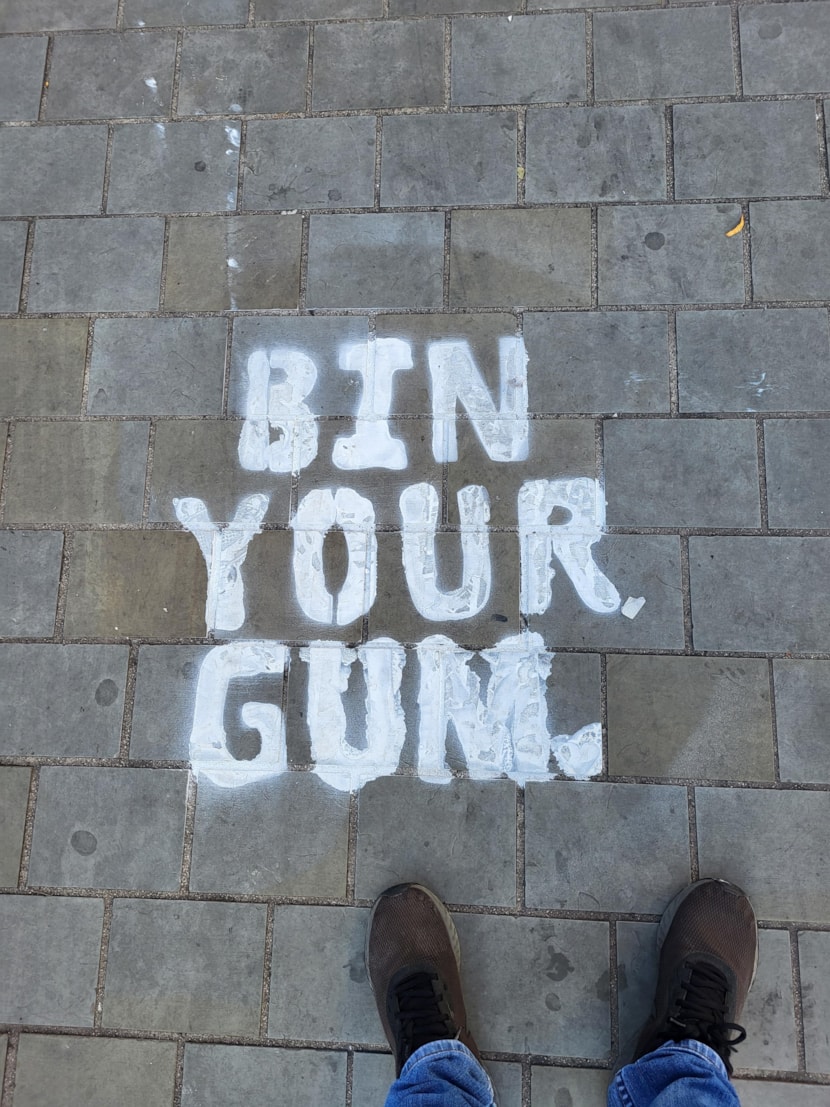 Chewing gum blitz to resolve sticky situation in Leeds city centre: Bin Your Gum