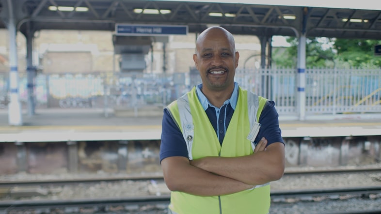 Southeastern launches biggest ever recruitment drive across south east London, Kent and East Sussex: SE Recruitment 2024 - Platform Assistant Demis hero shot