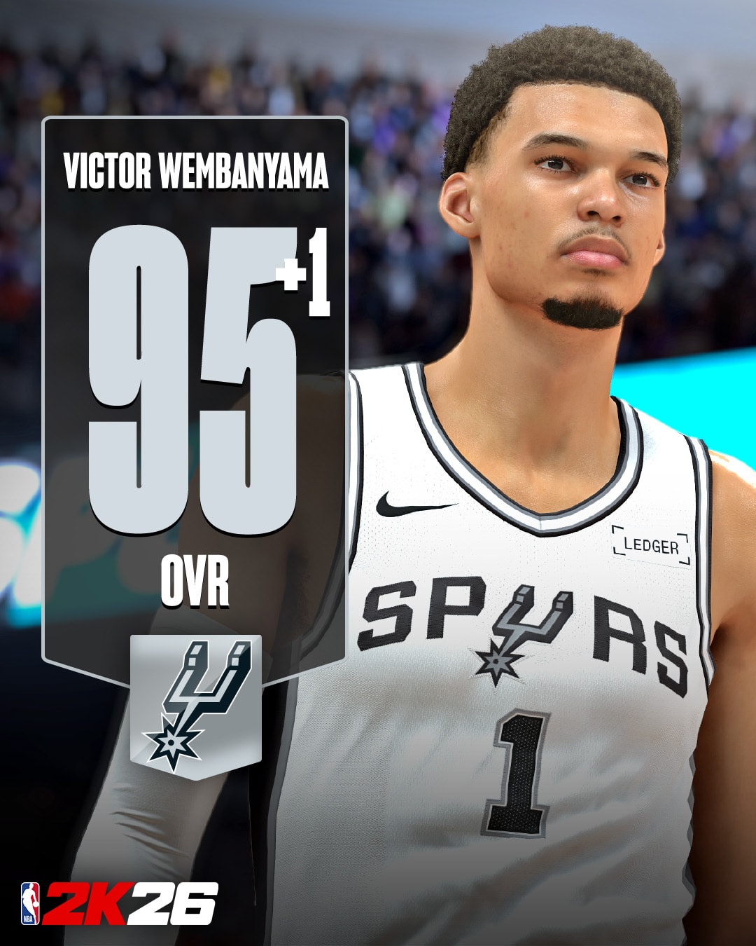 NBA 2K26 Ratings Update 1 Victor Wembanyama 2