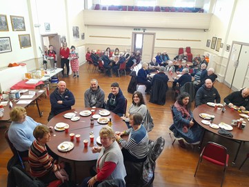 FUW Pontyates breakfast 1
