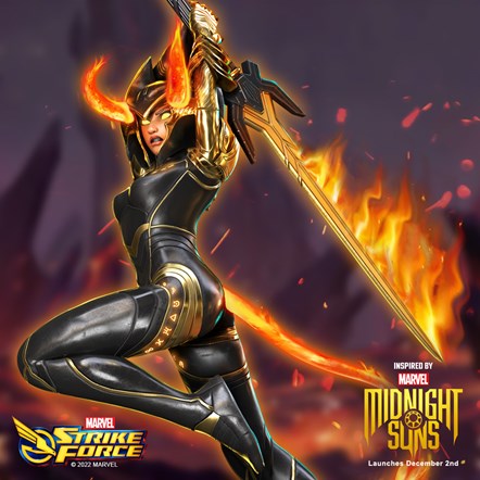 MARVEL Strike Force - Magik's Midnight Suns Skin SQUARE 2