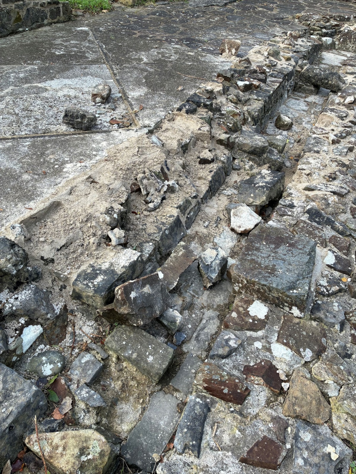 Haverfordwest Priory damage-3