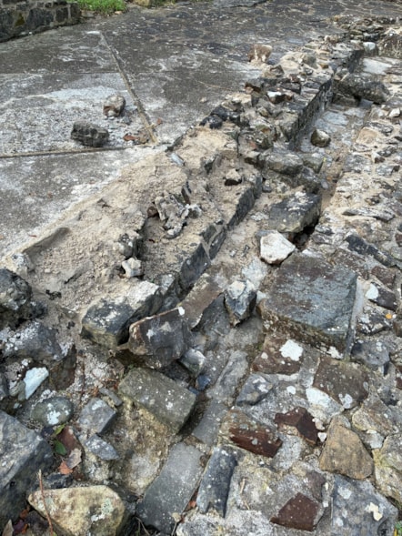 Haverfordwest Priory damage-3