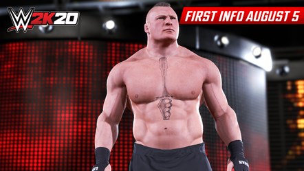 WWE2K20 First Look Brock Lesnar