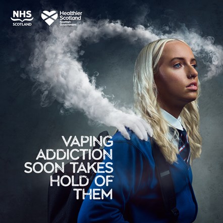 1x1 - Girl - Messaging for Parents - Social Static - Vaping Addiction Campaign