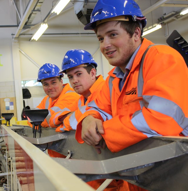 Network Rail apprentices