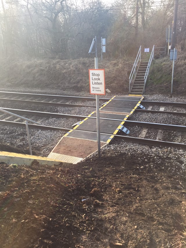 Improvement work at Islands Crossing Bentley