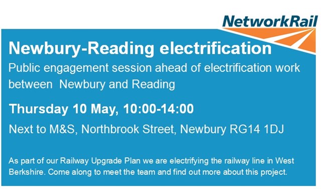 WK6 Newbury drop in session Twitter message