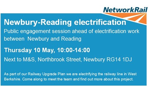 WK6 Newbury drop in session Twitter message