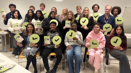 Launch of women's health materials for schools with Cardiff and Vale Youth Board and Minister for mental health and wellbeing-2