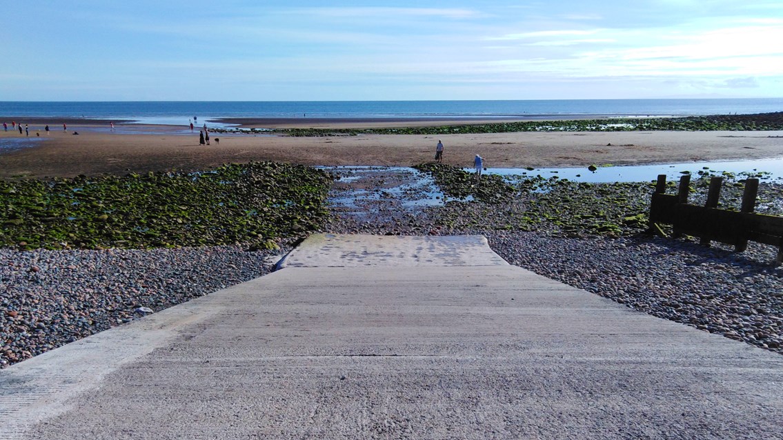 St Bees repaired lifeboat ramp