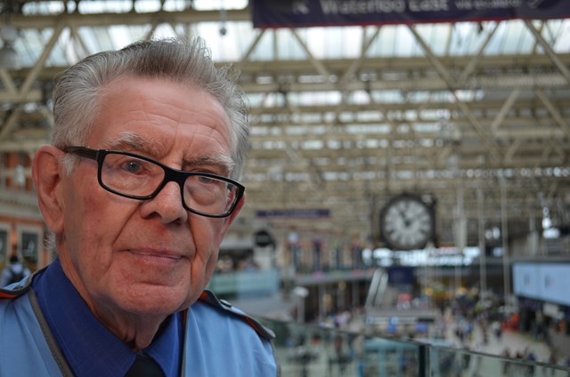 Waterloo's 170 years old and lays claim to Britain's longest serving railway worker: Don Buckley Waterloo-1