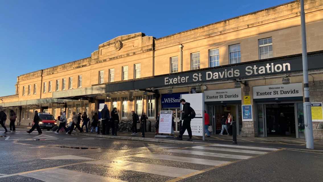 Exeter St Davids passengers advised lifts will be out of service from next month as refurbishment takes place: Exeter St Davids station