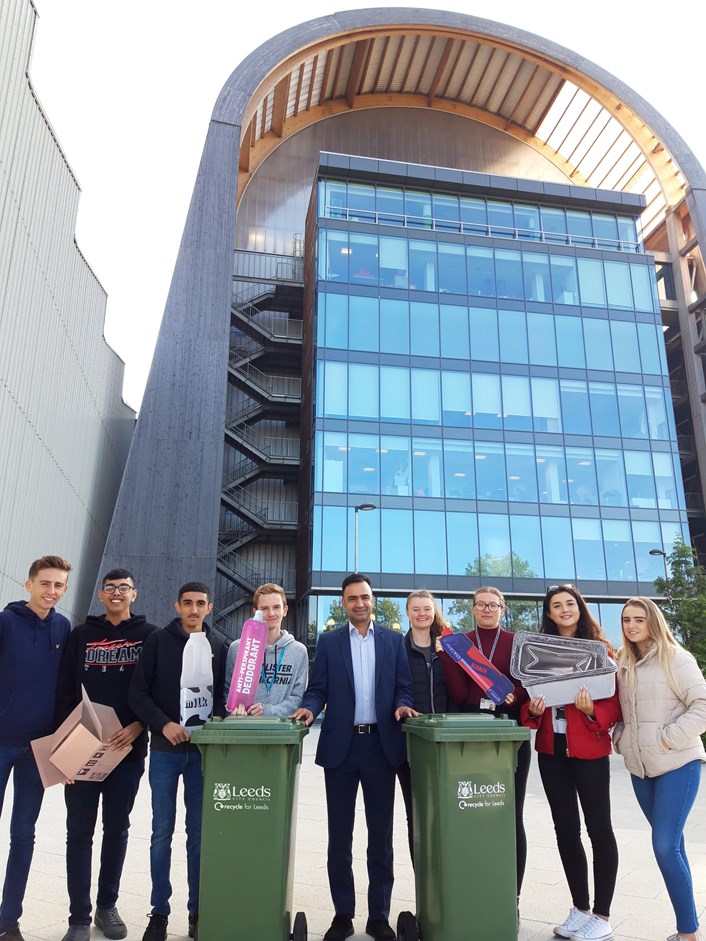 People of Leeds taking recycling into their own hands as part of Recycle Week: cllrrafique-recycling-965611.jpg