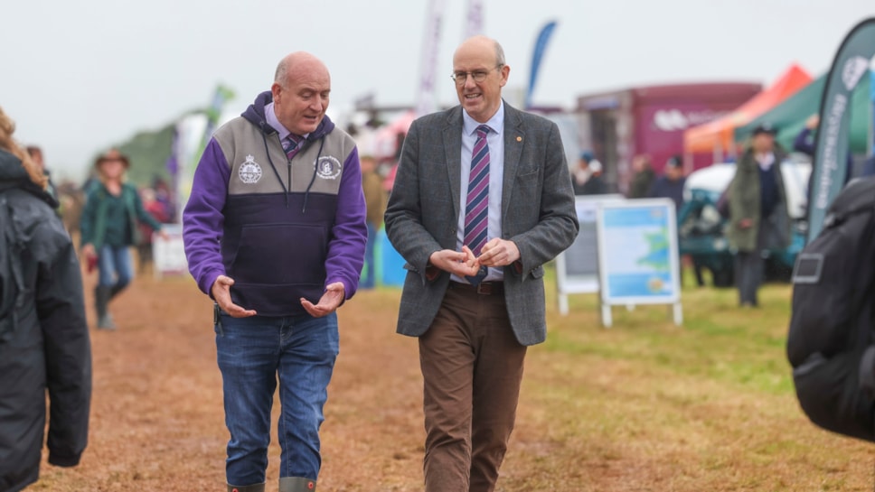 Cabinet Minister Llyr Gruffydd named John Davies as independent chair of the review into the bureaucratic burden on family farms in June this year