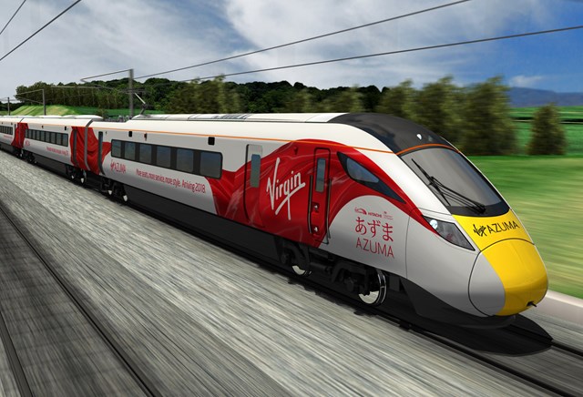 Stevenage station gets ready for new Azuma trains: Virgin Trains Azuma