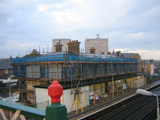 PHOTOCALL: FLINT STATION RESTORED TO ITS FORMER GLORY: Flint Station Refurbishment