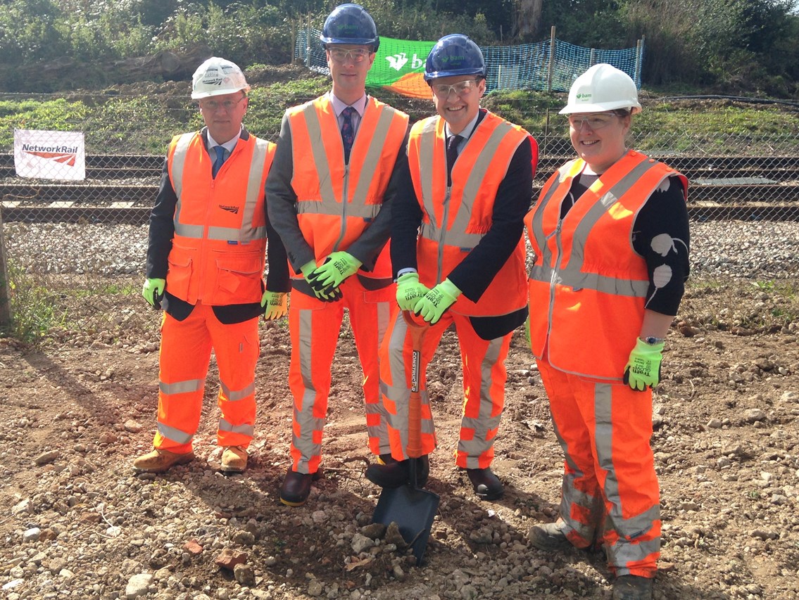 HEVER STATION - SPADE IN THE GROUND