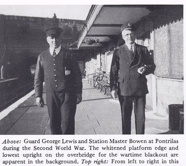 Jennifer Beston Great Great Grandad at Pontrilas (on the right)