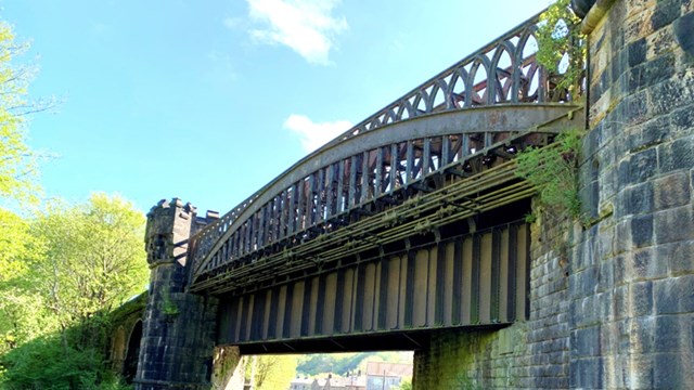 Gaux viaduct from towpath