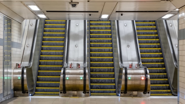 Network Rail announces multi-million-pound upgrade for Merseyrail network escalators: The escalators at moorfields station