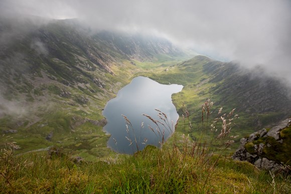 Welsh Wildlife during lockdown - survey reveals how nature responded: Cwm Cau from Craig Cwm Amarch - Ben Porter