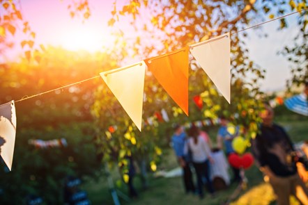 Party Bunting - Outdoor Event