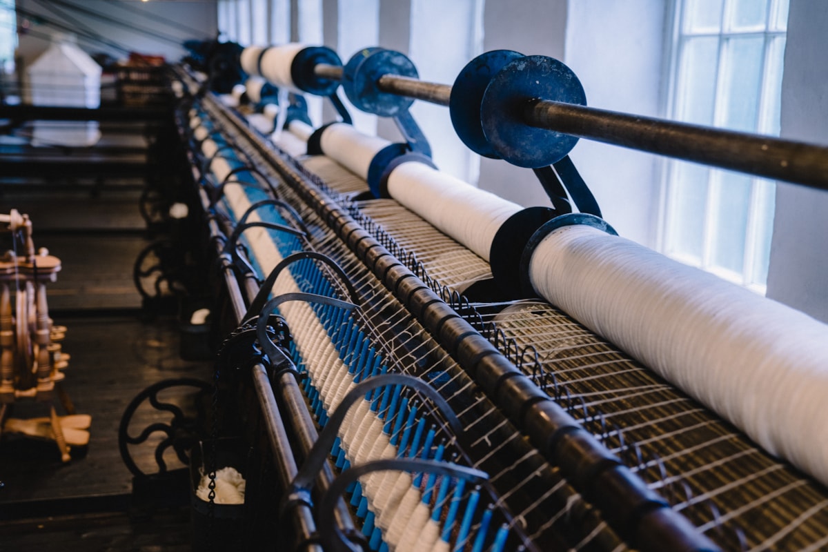 The Weaving Shed at National Wool Museum.