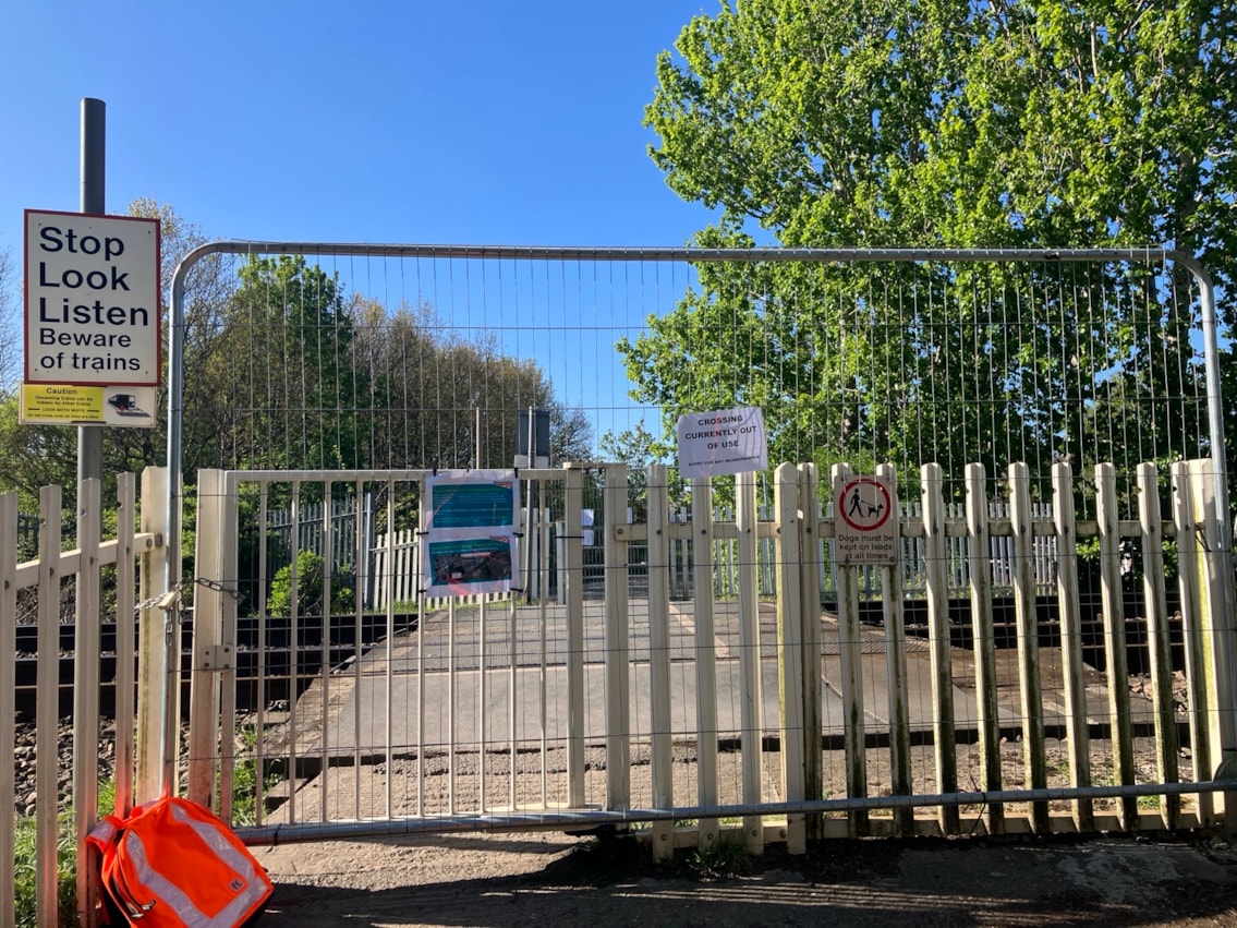 Sportsfield fenced off 1